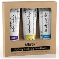 Anwen Conditioners voor laag poreus haar set Proteïne Groene Thee 100ml + Verzachtende Actie 100ml + Vlierbloesem Vochtinbrengende 100ml