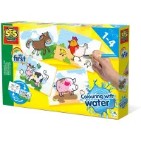 SES Creative My First Kleuren Met Water Boerderij