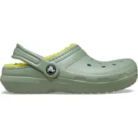 Crocs Classic Gevoerde Thermoplastische Kindermoss Klompen