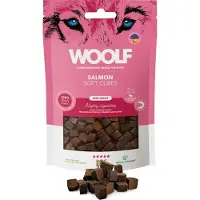 Woolf Snack voor honden Woolf Soft Cubes Salmon Zalm 100 g