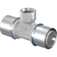 Uponor MLC T-stuk - Ø50 x 1 binnendraad x 50mm - 1046929