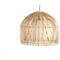 Searchlight Bamboe hanglamp Rattan Ø 60cm