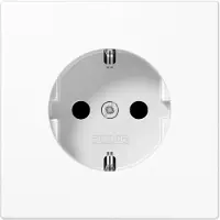 JUNG wandcontactdoos LS1520NWW alpine wit