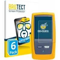 BROTECT - Screenprotector voor Fluke DSX8000 - Folie Beschermfolie transparant 6 Stuks