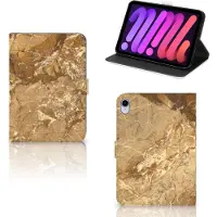 B2Ctelecom iPad Mini 6 (2021) Leuk Tablet hoesje Marmer Creme