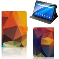 B2Ctelecom Lenovo Tab E10 Tablet Beschermhoes Polygon Color