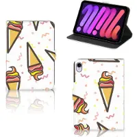 B2Ctelecom iPad Mini 6 (2021) Tablet Stand Case Icecream