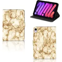 B2Ctelecom iPad Mini 6 (2021) Leuk Tablet hoesje Marmer Goud