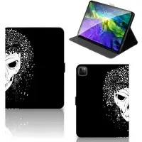 B2Ctelecom Tablettasje iPad Pro 11 2020/2021/2022 Skull Hair