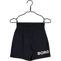 Björn Borg sportshort Borg zwart Sportbroek Jongens/Meisjes Polyester Logo - maat 158-164
