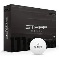 Ginza.se - Staff Model Golfboltar Hvítir (12 stk.) – Tour-frammistaða með nákvæmni og stjórn