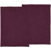 Södahl organic Line Theedoek 50 x 70 cm 2 stuks Purple