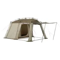 Naturehike Village 13, snelle opzet tent voor kamperen, bruin