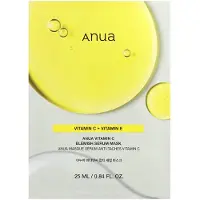 ANUA Green Lemon Vita C Blemish Serum Mask