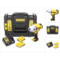 DeWalt DCF 899 D2 accu-slagmoersleutel 18 V 950 Nm 1/2" borstelloos + 2x oplaadbare accu 2.0 Ah + lader + TSTAK