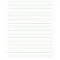 Exacompta 2000 listingbladen in zones verdeeld 240x11 niet afscheurbare Caroll banden papier 60g - Groen - 62211E