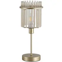 Searchlight Tafellamp Swizzle goud