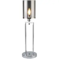 Searchlight Tafellamp Catalina Met Smoke Glas