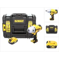 DeWalt DCF 899 NT accu-slagmoersleutel 18 V 950 Nm 1/2" borstelloos + 1x oplaadbare accu 5.0 Ah + TSTAK - zonder oplader