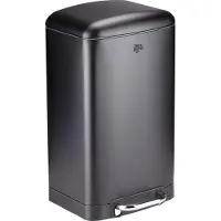 Dirt Devil Pedaalemmer | | 20 liter (Gedempt deksel, RVS, Zwart)
