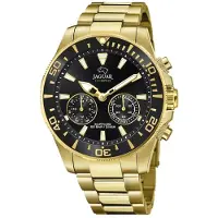 Jaguar Chronograaf Connected Polshorloge, quartz, herenhorloge, saffierglas, stopwatchfunctie, Swiss Made