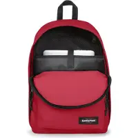 Eastpak Rugzak 'Out Of Office' rood / zwart / wit