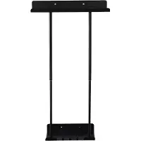 Happiq Handdoekenrek badkamer - Verstelbaar in hoogte - Voor Badkamer en Keuken - 38-75 cm - Wandmontage
