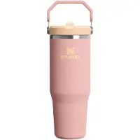 Stanley IceFlow Flip Straw Peach Rose Tumbler (Thermosbeker), 0.89L - Roze