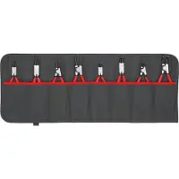 Knipex Set borgringtangen | 8-delig in roltas | 10-60 mm | 1 stuk - 00 19 58 V01 00 19 58 V01