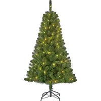 Black Box Kunstkerstboom Charlton Met 200 Lampjes Warm Wit D 91 H 155 Cm