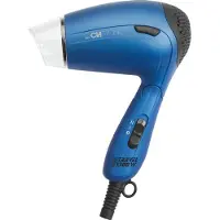 Clatronic HTD 3429 - Haardroger - Reisföhn - Opvouwbaar - incl. volumediffuser -Blauw