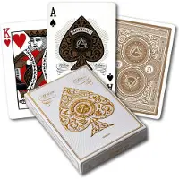 Theory11 Artisan Playing Cards White
