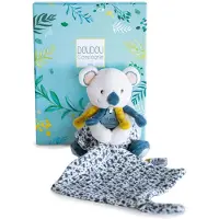 Doudou et Compagnie YOCA LE KOALA Pantin met knuffel - DOUDOU EN MAATSCHAPPIJ - PLUSH/Doudous - Blauw - Pluche