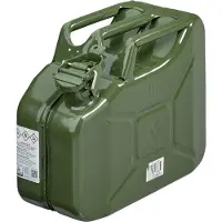 Valpro Reservekanister F-1200, afmetingen: 34 cm x 5 cm x 16,5 cm x 27,5 cm