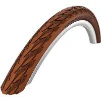 Schwalbe Buitenband - Delta Cruiser Plus - 28 inch x 1.40 - Bruin Reflecterend