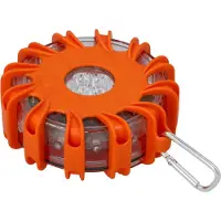 Cartrend auto-waarschuwingslamp, met 16 LED's, oranje