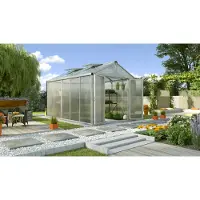 Vitavia Tuinkas Zeus Comfort 10000 - Polycarbonaat 10mm - Aluminium - 258x391x250cm