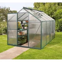 Vitavia Tuinkas Triton 5000 - Polycarbonaat 4mm - Smaragd - 198x256x207cm