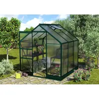 Vitavia Kweekkas Apollo 3800 - Polycarbonaat 6mm - Smaragd - 195x199x207cm