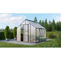 Vitavia Kweekkas Meridian 1 6700 - Polycarbonaat 6mm - Zwart - 257x258x232cm