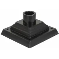 Ks Verlichting Sokkel Plinth vierkant - zwart