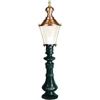 Ks Verlichting Nostalgische tuinlamp Breda B 206 groen