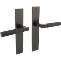 Intersteel Deurklink Bau Stil Blind Antraciet
