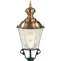 Ks Verlichting Nostalgische ronde lantaarn lamp Berghuizen K3A antraciet