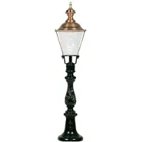 Ks Verlichting Nostalgische Staande Lamp Medemblik Zwart