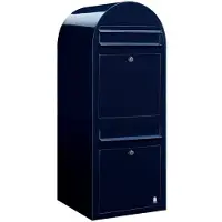 Bobi Brievenbus Duo 5004 Zwartblauw