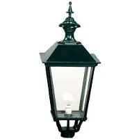 Ks Verlichting Vierkante nostalgische lantaarn lamp Bergeijk K6B zwart