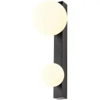 SLV Wandlamp Sun 2 Lichts Zwart