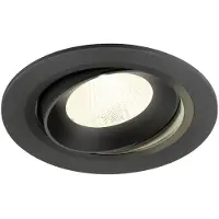 SLV Inbouwspot Numinos Move L zwart 4000K - 40gr