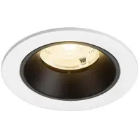 SLV Inbouwspot Numinos S wit/zwart 3000K - 55gr